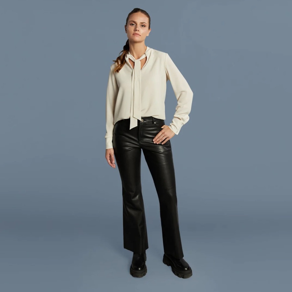 BOD CHRISTENSEN VICTORINA LEATHER PANTS